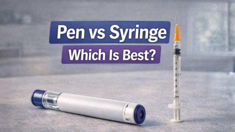 Weight Loss Pen and Syringe Comparison