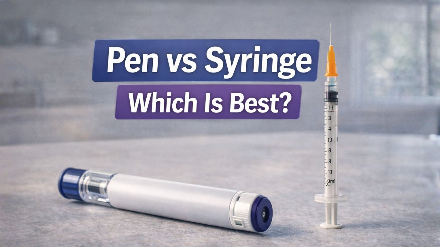 Weight Loss Pen and Syringe Comparison